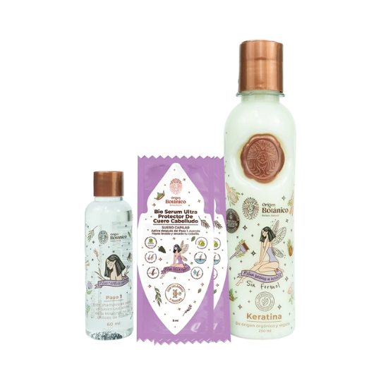 KIT KERATINA 250ML + BIOSERUM